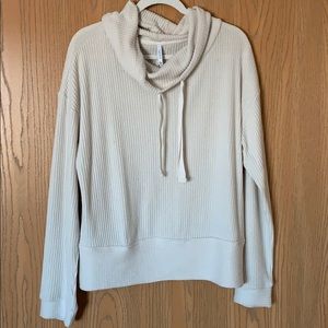 Z Supply Cowl Neck Waffle Top